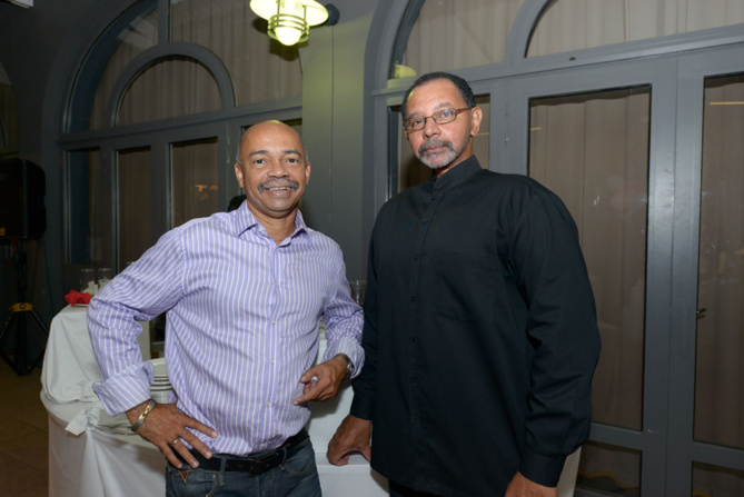 Félix Antenor-Habazac, et Dominique Fontaine, tous deux du SDIS 974 Félix Antenor-Habazac, et Dominique Fontaine, tous deux du SDIS 974