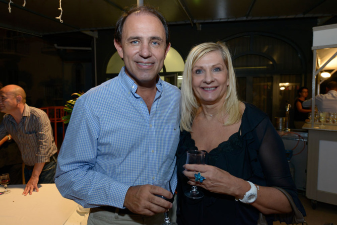 Jean-François Herin de la Sorefi, et Michèle Erb Jean-François Herin de la Sorefi, et Michèle Erb