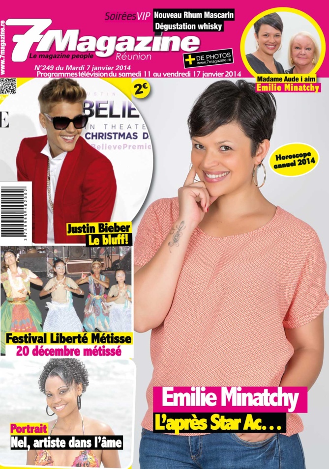 A la Une cette semaine : Emilie Minatchy