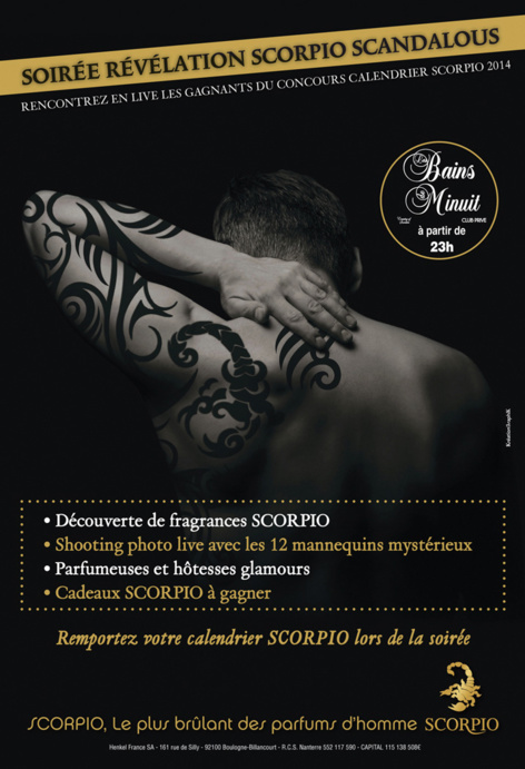 Soirée Révélation Scorpio Scandalous Soirée Révélation Scorpio Scandalous