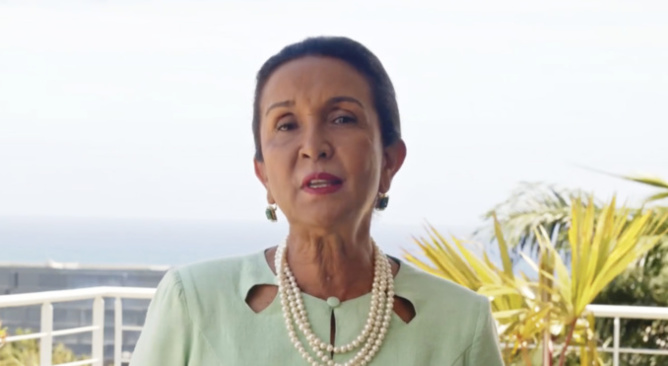 Huguette Bello participe au One Ocean Summit Huguette Bello participe au One Ocean Summit