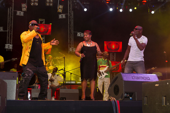 Des artistes de l’Océan Indien et des Caraïbes étaient présents… Des artistes de l’Océan Indien et des Caraïbes étaient présents…