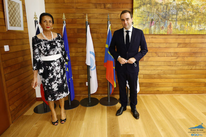Rencontre avec Sébastien Lecornu, ministre des Outre-mer Rencontre avec Sébastien Lecornu, ministre des Outre-mer