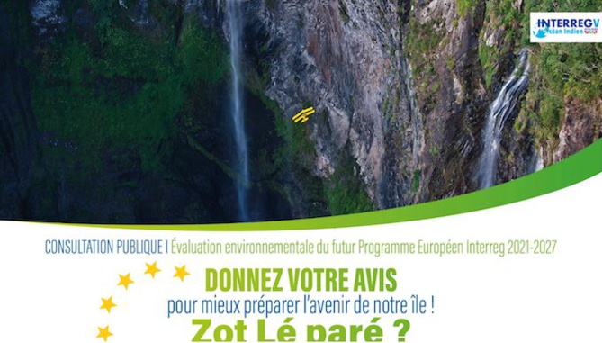 Consultation publique environnementale du futur programme Interreg VI 2021-2027 dès le 5 mars 2022 Consultation publique environnementale du futur programme Interreg VI 2021-2027 dès le 5 mars 2022