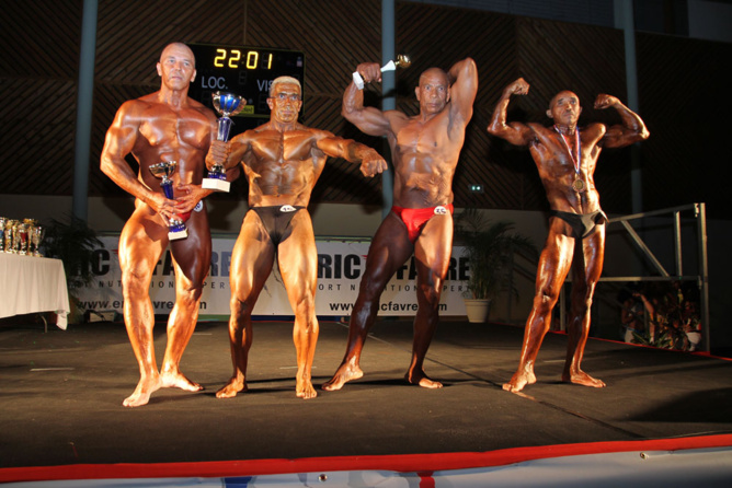 Les athlètes ont présenté un beau show lors de cette soirée