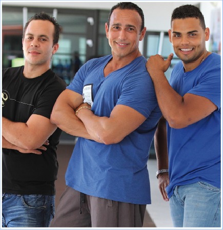 Eric Ethève, Jérôme Dorseuil,  et Wilson Arhiman