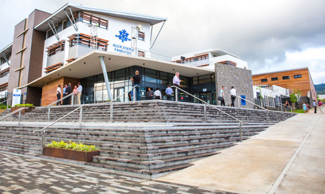 Le nouveau siège de la CAF à Beauséjour Le nouveau siège de la CAF à Beauséjour