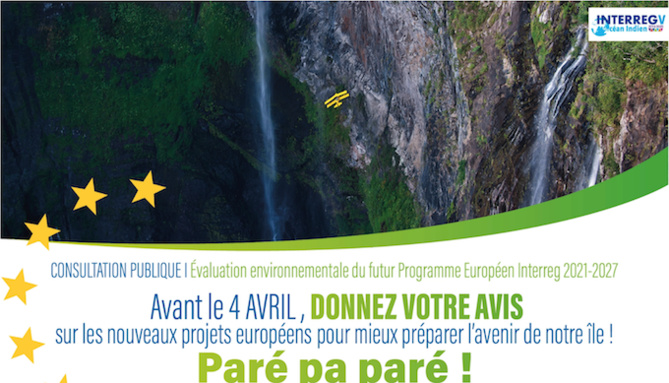 Participez jusqu’au 4 avril à la Consultation publique environnementale du futur programme Interreg VI 2021-2027 Participez jusqu’au 4 avril à la Consultation publique environnementale du futur programme Interreg VI 2021-2027