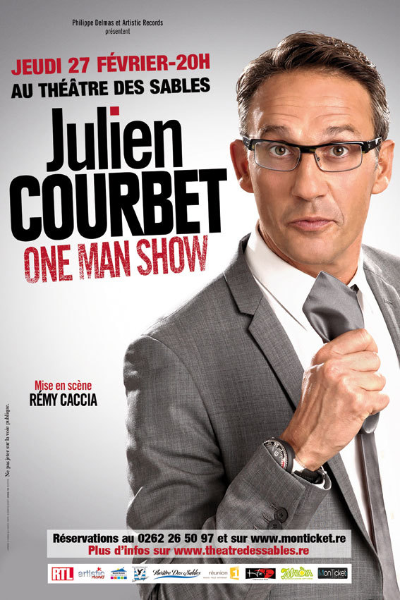 Julien Courbet à l’Etang Salé