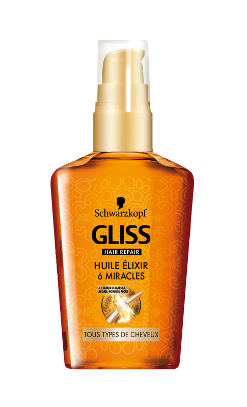 GLISS HAIR REPAIR de Schwarzkopf: les huiles