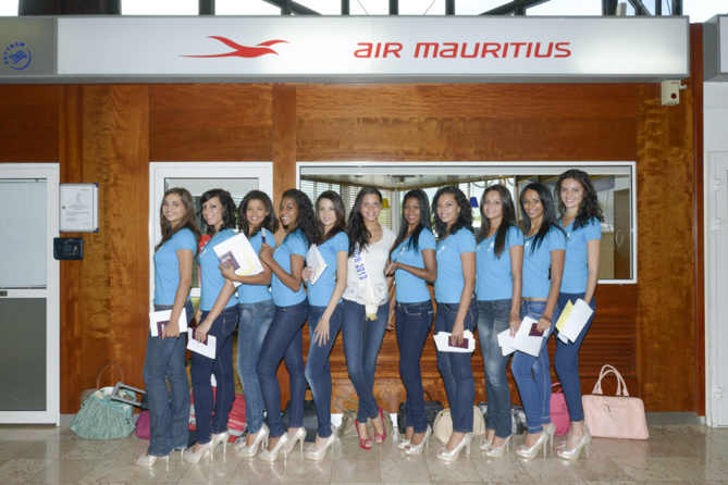 Miss Réunion 2014 - Accueil à Maurice