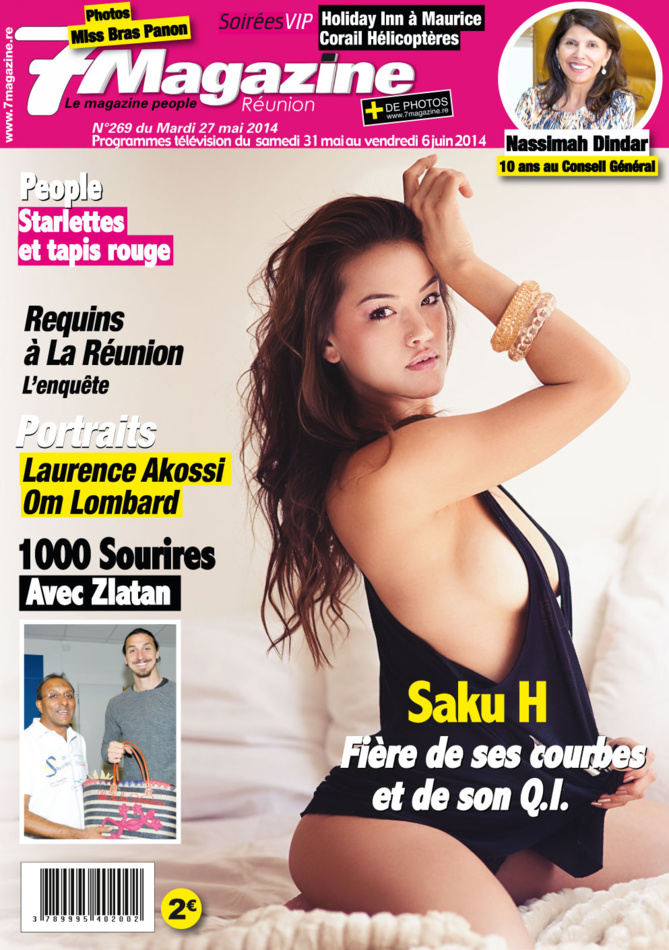 En couverture, la sexy Saku H, franco-cambodgienne, modèle photo. En couverture, la sexy Saku H, franco-cambodgienne, modèle photo.
