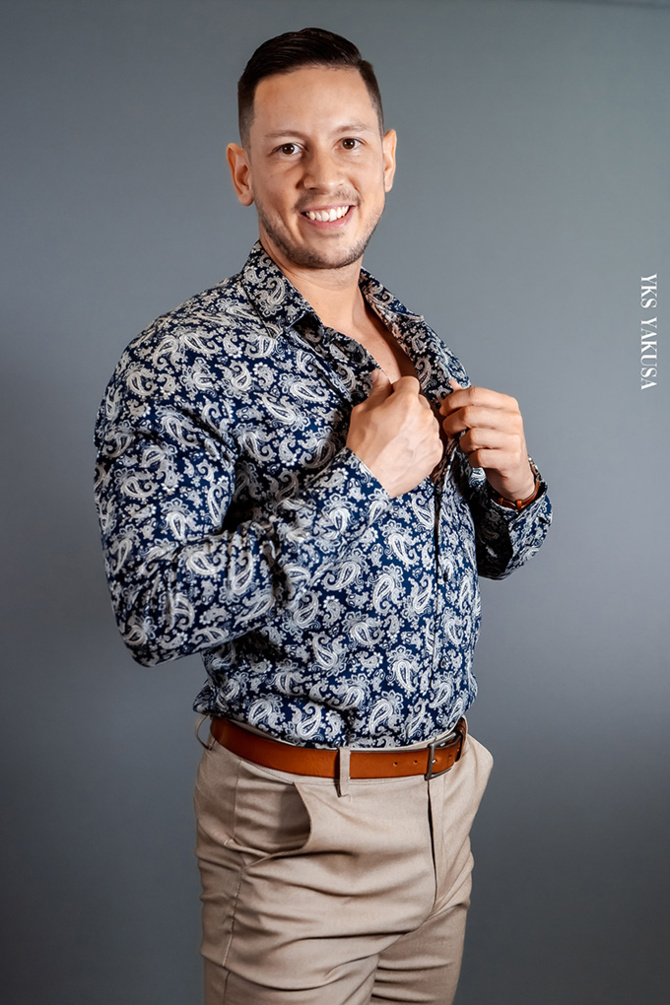 Julien Roulette : " je dessine mon physique à chaque séance" Julien Roulette : " je dessine mon physique à chaque séance"