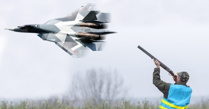 Ukraine : il abat un avion de chasse russe avec un vieux fusil