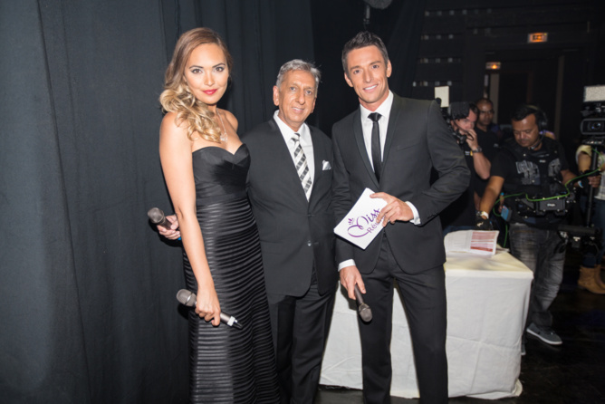 Valérie Bégue, Aziz Patel, Président du comité Miss Réunion, et Stéphane Jobert. Valérie Bégue, Aziz Patel, Président du comité Miss Réunion, et Stéphane Jobert.