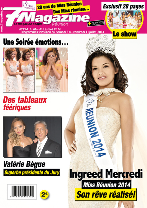 Ingreed Mercredi, Miss Réunion 2014. Son rêve Réalisé