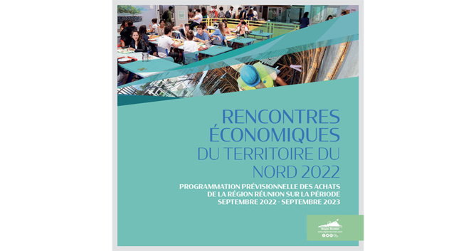 Programmation prévisionnelle des achats de la Région Réunion sur la période septembre 2022-septembre 2023 Programmation prévisionnelle des achats de la Région Réunion sur la période septembre 2022-septembre 2023
