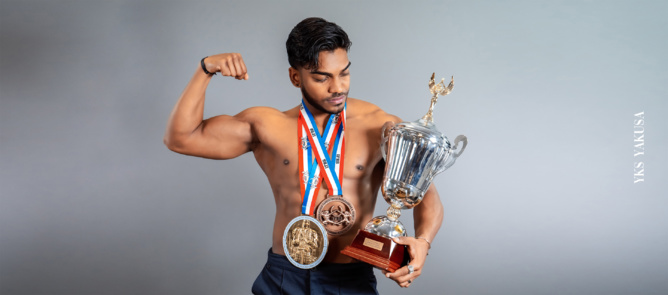 John's Vingadassalom, devenu champion de bodybuilding pour faire face aux moqueries John's Vingadassalom, devenu champion de bodybuilding pour faire face aux moqueries