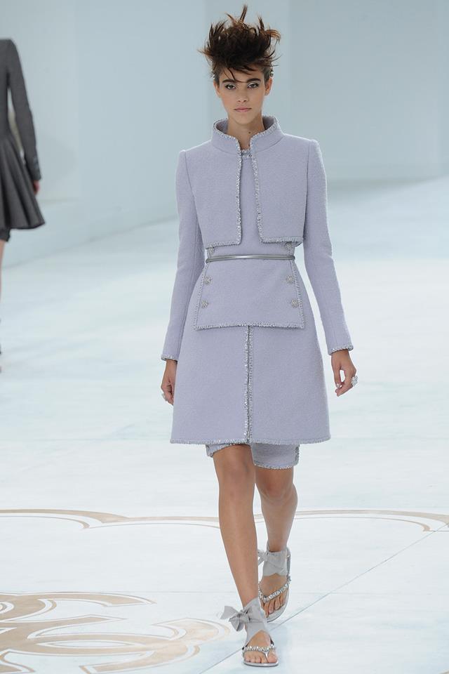 Pauline Hoarau: sur le défilé haute couture Chanel hier