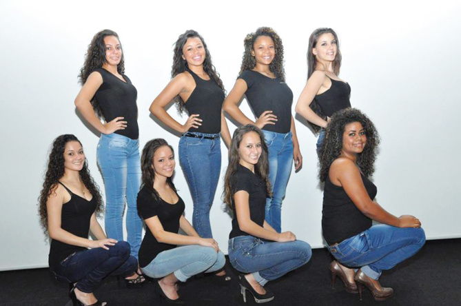 Miss Vacoa 2014, les 9 candidates.