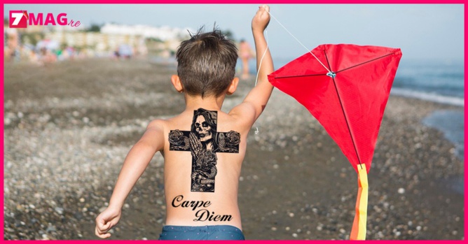 Une mère arrêtée pour avoir laissé son fils de 10 ans se faire faire un immense tatouage Une mère arrêtée pour avoir laissé son fils de 10 ans se faire faire un immense tatouage