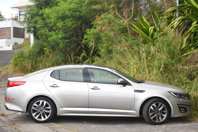 Kia Optima: de plus en plus chic…