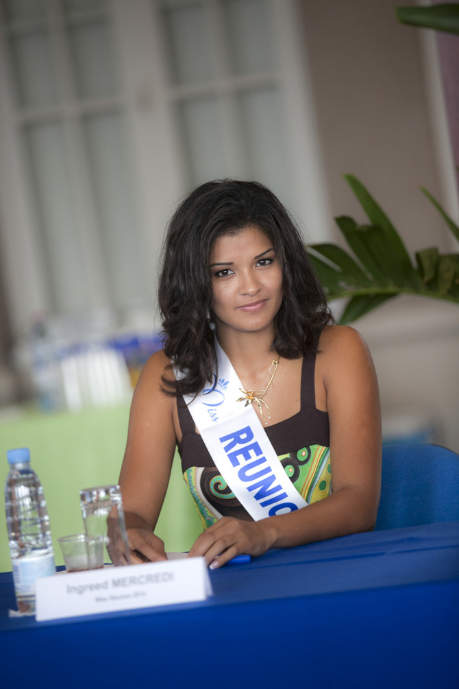 Ingreed Mercredi, Miss Réunion 2014, qui marchera pour la planète Ingreed Mercredi, Miss Réunion 2014, qui marchera pour la planète