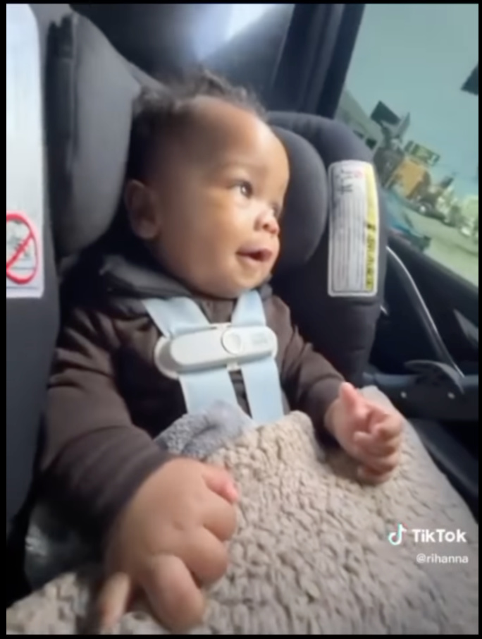 La toute première vidéo du fils de Rihanna La toute première vidéo du fils de Rihanna