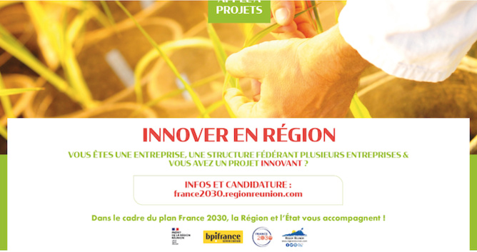 Appel à projets - Innover en région Appel à projets - Innover en région