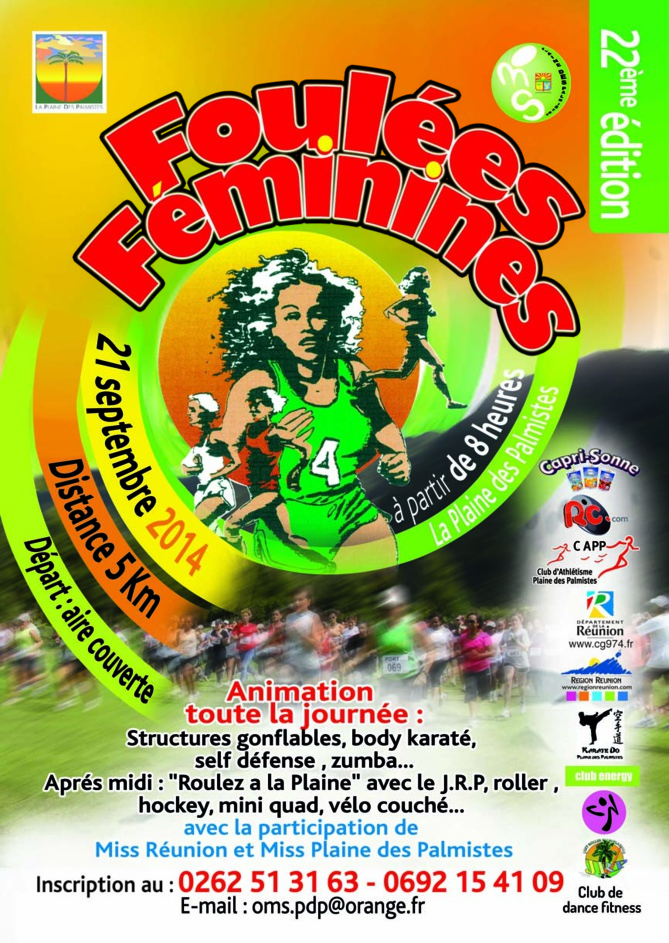 Foulées Féminines, <br>Miss Réunion sera dans le peloton Foulées Féminines, <br>Miss Réunion sera dans le peloton