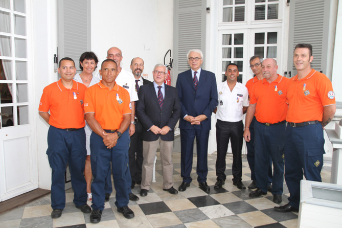 Médaillés pour acte de courage et de dévouement <br>Policiers, gendarmes, pompiers, bénévoles,… récompensés Médaillés pour acte de courage et de dévouement <br>Policiers, gendarmes, pompiers, bénévoles,… récompensés
