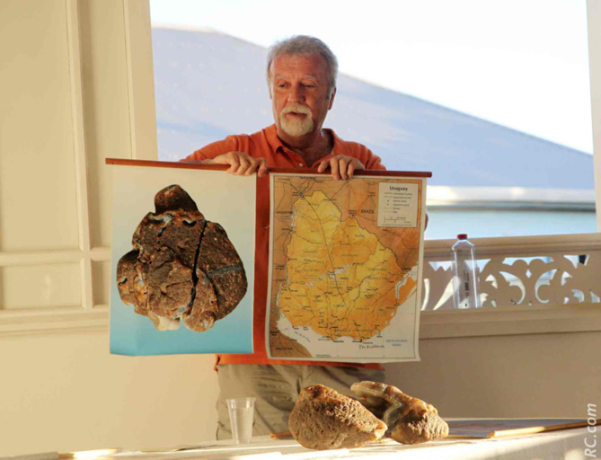 Etonnant: le Cœur d'Uruguay a la même forme du pays où il a été formé il y a 130 millions d'années Etonnant: le Cœur d'Uruguay a la même forme du pays où il a été formé il y a 130 millions d'années