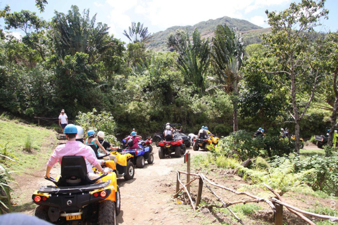 La découverte du parc en quad La découverte du parc en quad