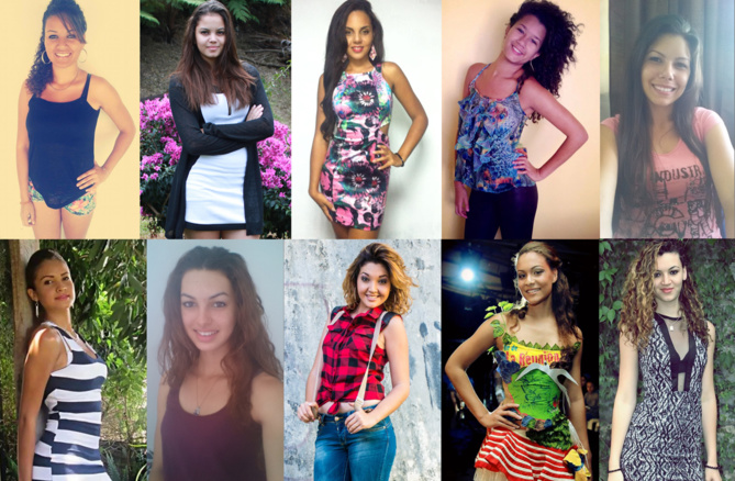 Miss Saint-Joseph 2014 <br>Les 10 candidates du Sud Sauvage Miss Saint-Joseph 2014 <br>Les 10 candidates du Sud Sauvage