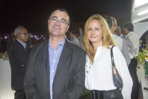 Frédéric Auche, administrateur de l’Adir, et Sandrine Dunand-Roux, déléguée générale du Medef Frédéric Auche, administrateur de l’Adir, et Sandrine Dunand-Roux, déléguée générale du Medef