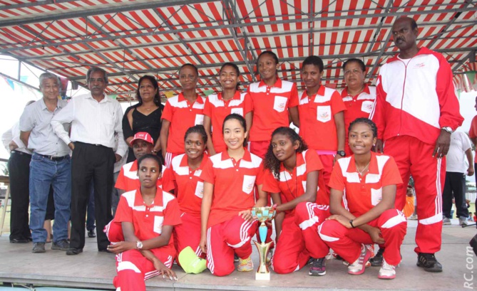 La sélection féminine de l'île-sœur La sélection féminine de l'île-sœur