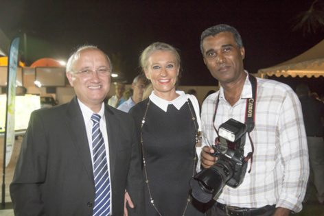 Patrick Bijoux de Visu, Catherine Ronin, et Wilfrid Daffont, photographe Patrick Bijoux de Visu, Catherine Ronin, et Wilfrid Daffont, photographe