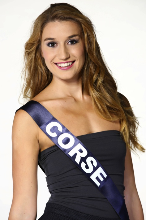 Miss Corse, Dorine Rossi, 20 ans, 1,78 m, sapeur pompier