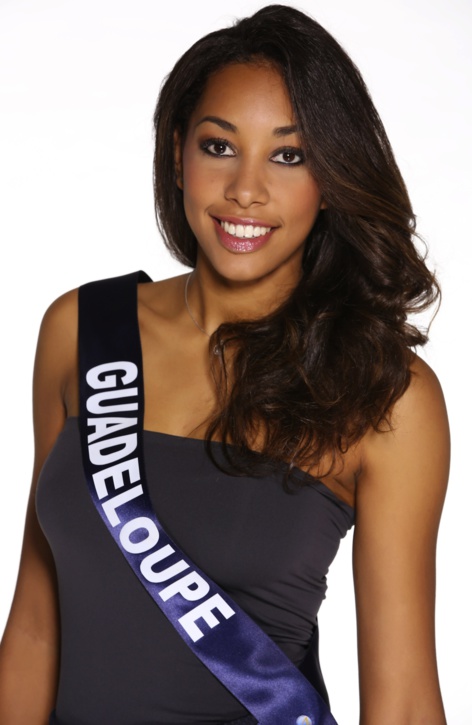 Miss Guadeloupe, Chloé Mozar, 19 ans, 1,79 m, 1ère année école de commerce