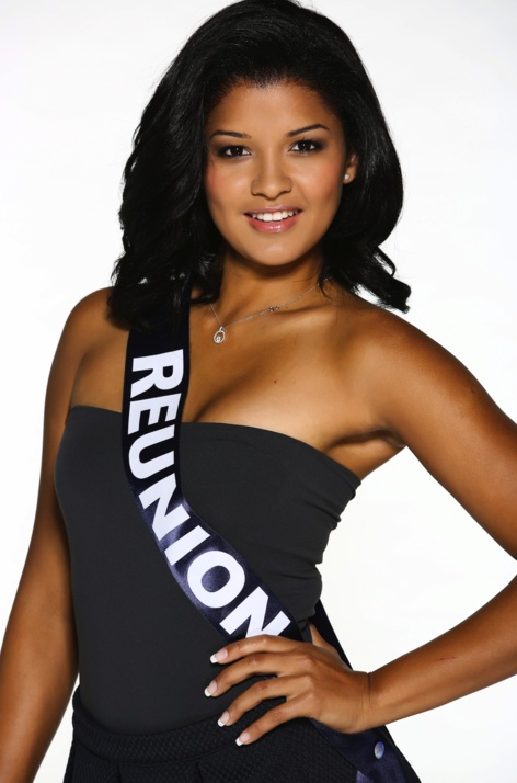 Miss Réunion, Ingreed Mercredi, 19 ans, 1,70 m, étudiante en école de commerce