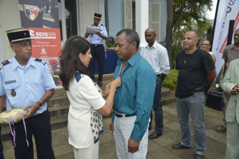 34 médaillés au SDIS 974