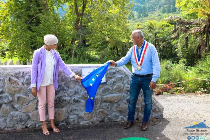Inauguration des ouvrages de Bras Canard et de Bras Patience - Plaine des Palmistes Inauguration des ouvrages de Bras Canard et de Bras Patience - Plaine des Palmistes