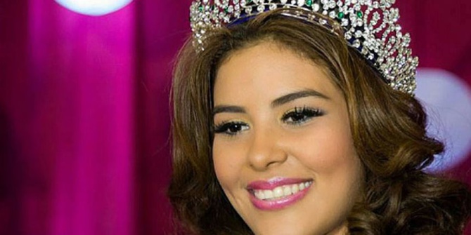 Maria José le soir de son élection en avril dernier Maria José le soir de son élection en avril dernier