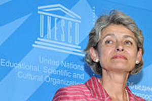 Irina Bokova, directrice générale de l’Unesco