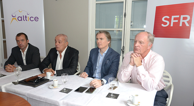 Yann de Prince, Jean-Michel Hégésippe, Jean-Yves Charlier, et Bertrand Guillot Yann de Prince, Jean-Michel Hégésippe, Jean-Yves Charlier, et Bertrand Guillot