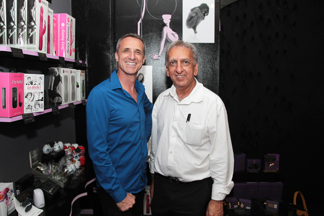 François Heurtebize et Aziz Patel François Heurtebize et Aziz Patel