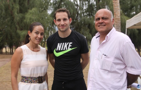 Patricia Locame Machado, adjointe déléguée au tourisme à la mairie de Saint-Paul, et Christophe Babin, directeur général de City-Sport