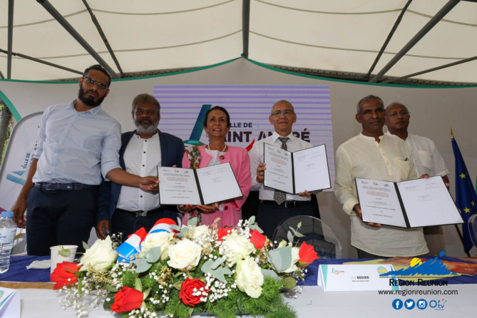 Une convention pour le futur Institut Régional d’Enseignements et de Civilisation Indienne Une convention pour le futur Institut Régional d’Enseignements et de Civilisation Indienne