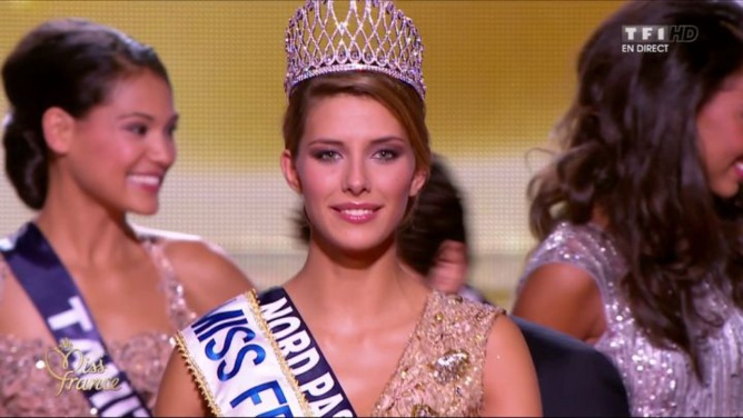 Camille Cerf, élue miss France 2015