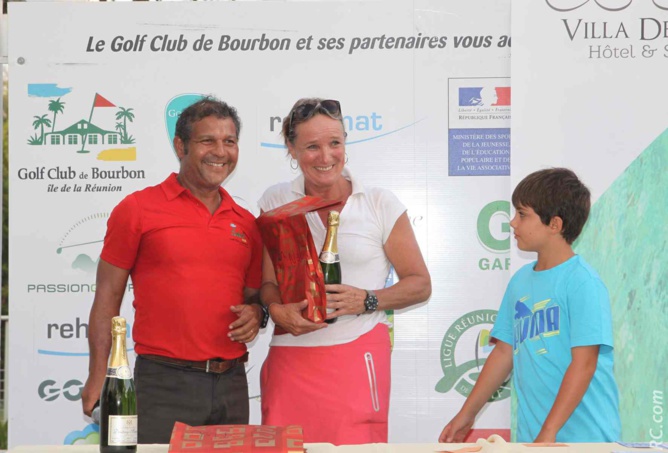 Le tirage au sort des lots avec Jean-François Alphonsine, Corinne Dubosc et Galaad Le tirage au sort des lots avec Jean-François Alphonsine, Corinne Dubosc et Galaad